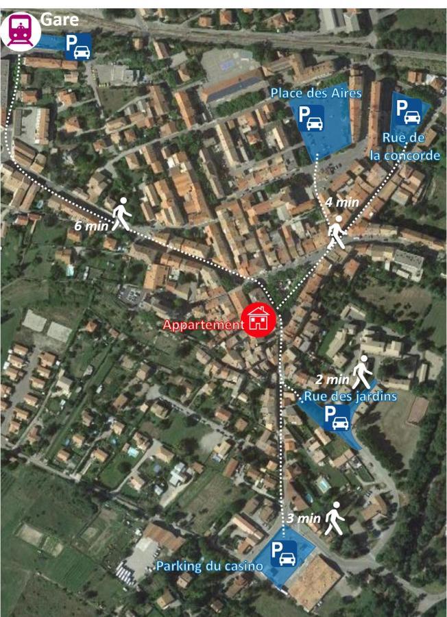Appartement 4 Pers Plein Centre Ville, Wifi, Balcon Laragne-Monteglin Eksteriør bilde